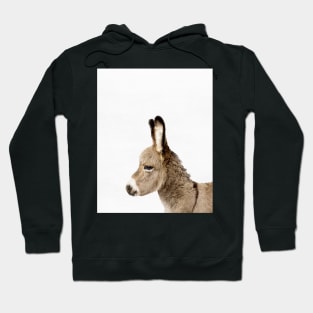 Donkey print, Nursery, Animal, Kids room, Modern art, Wall decor Hoodie